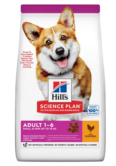 Picture of Hill's Science Plan Adult Small/Mini with Chicken 1.5kg