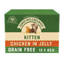 Picture of James Wellbeloved Chicken Kitten Jelly Pouch Gluten Free Cat Food - 48 x 85g - copy