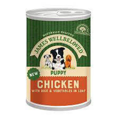 Picture of James Wellbeloved Chicken , Rice & Veg Puppy 12 x 400g